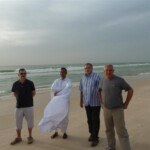 Bogdan (SP2EBG), local authorities representative, SP3GEM (Jurek), SP6IXF (Janusz)