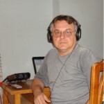 Mirek 7X0DX in his Algerian ham-shack