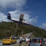 Landing at St. Baths