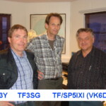 Some of the eyeball QSO's at TF3IRA radio club 2013.07.17 (TF3Y, TF3SG, TF3DC, TF/SP5IXI - VK6DXI)