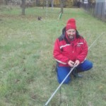 Technical meeting during the DXpedition. Testing of stacked verticals for 80m