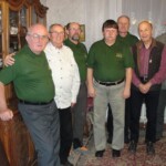 Farewell party before the DXpedition. L-R SP6EQZ, SP6AEG, SP9FOW, SP6JIU, SP3FZN, SP6T, 3Z6AEF