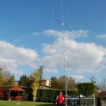 Technical meeting during the DXpedition. Roman SP9FOW proud 20m VDA constructor