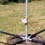 Technical meeting during the DXpedition. Spiderbeam new cross construction