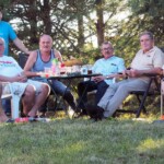 Technical meeting before the DXpedition. L-R SP6JIU, SP6EQZ, SP3FZN, SP6FXY, SP3GEM (our guest), SP9FOW