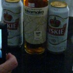 Polish “Tyskie” beer in the local shop