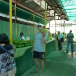 SP2EBG buying fruits at the local bazaar