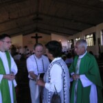 SQ9BOP and SP9PT in a local church