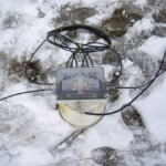 Feeding point of the 2el 40m Vertical